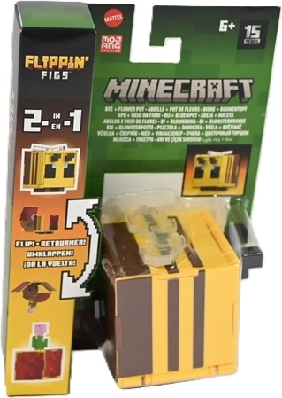 Aspetto pixelato di Minecraft e stile da collezione