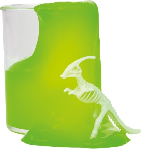 Scheletro di dinosauro nascosto per un divertente gioco di scoperta