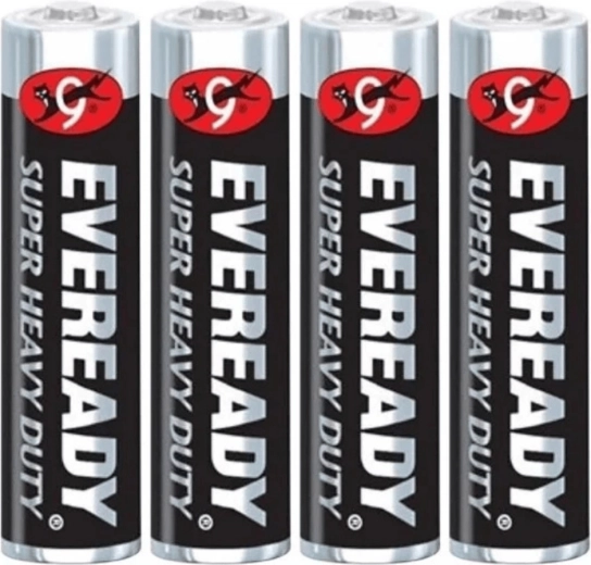 Batterie AAA (R3) Energizer Eveready Super Heavy Duty 4 pz