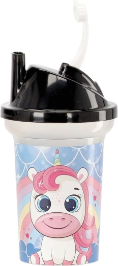 Chiusura a prova di perdite con cannuccia integrata