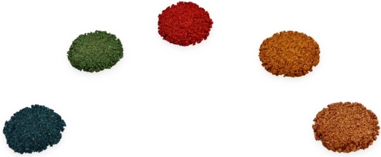 Diverse varianti di colore