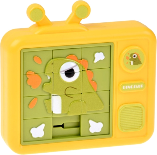 Puzzle scorrevole con dinosauro