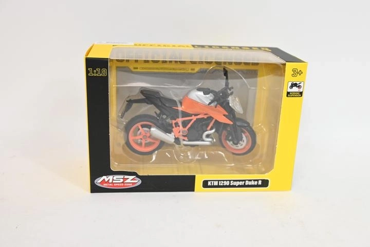 Modellino moto MSZ KTM 1290 Super Duke R 1:18
