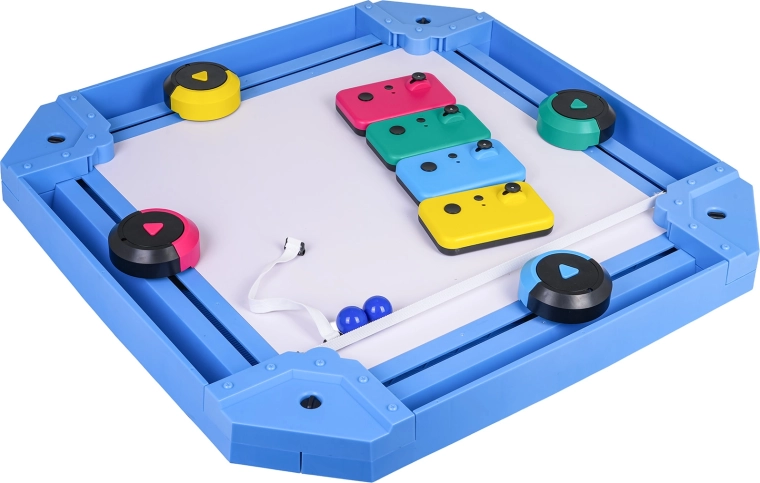 Struttura resistente e accessori variopinti