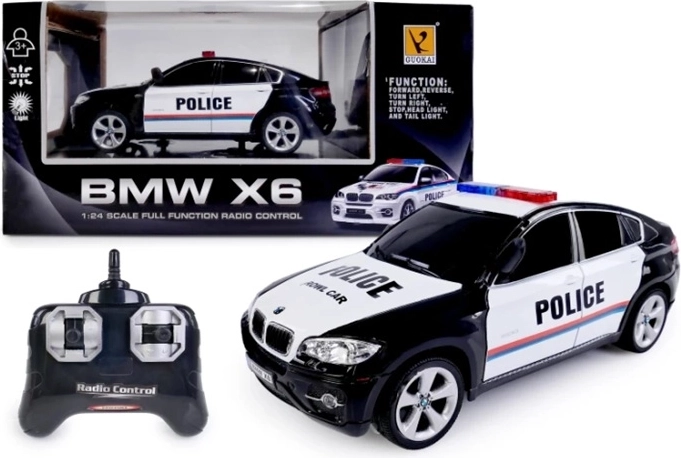 Auto della polizia radiocomandata in stile BMW X6