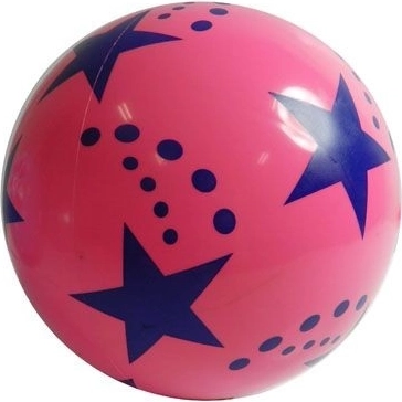 Pallone con stelline 23 cm - 1 pezzo