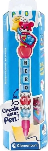 Clementoni IDEA set creativo per realizzare una penna con messaggio Hero