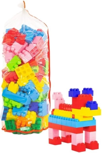 Set di costruzioni Jumbo in sacchetto, 153 blocchi