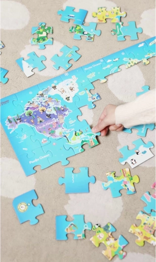 48 pezzi per piccoli esploratori
