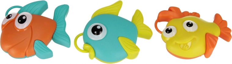 Pesciolini galleggianti dai colori vivaci