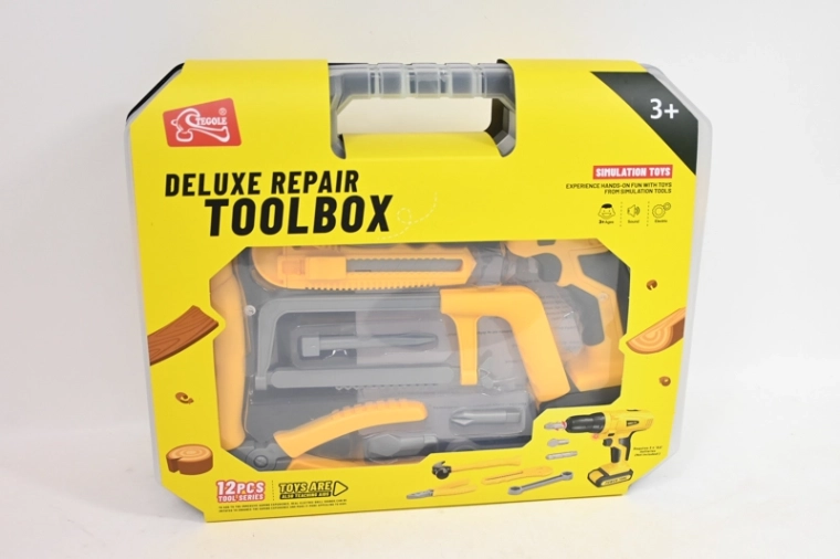 Set di attrezzi con avvitatore a batteria in valigetta - 1 pezzo