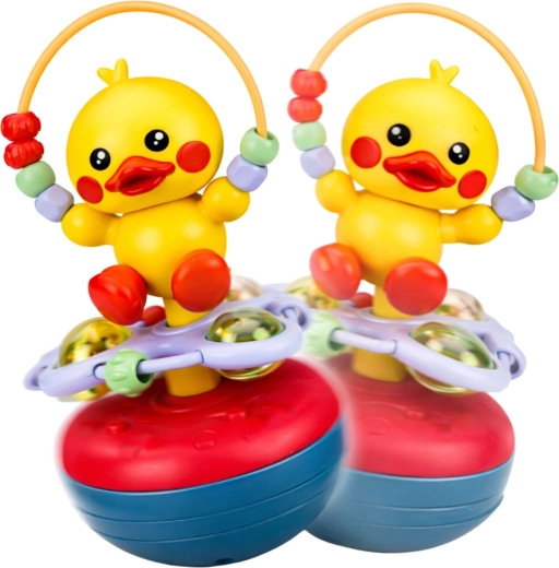 Testa girevole e perline per la motricità fine