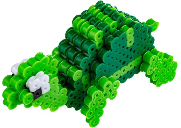Tartaruga 3D in perline finita
