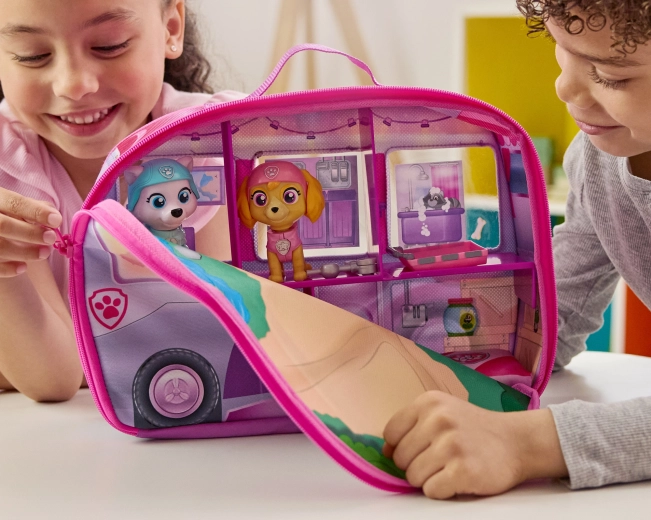 Caravan 2-in-1 portatile: valigetta e mondo di gioco