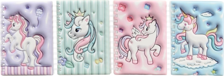Copertine morbide 3D con unicorno
