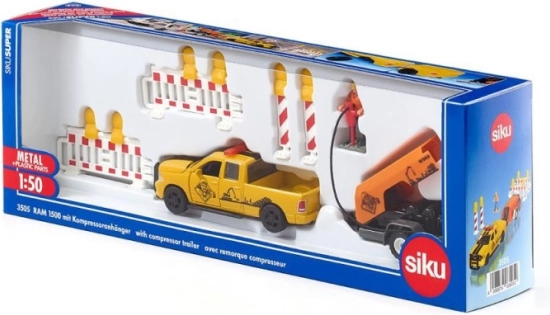 Veicolo RAM 1500 con compressore e accessori