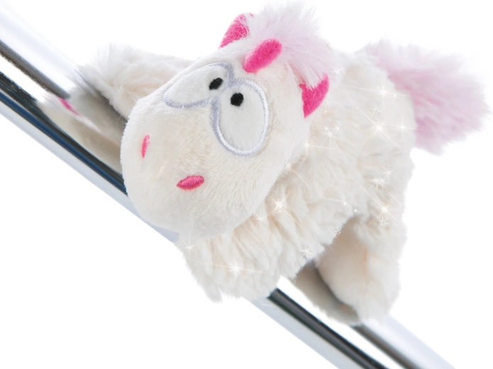 Unicorno magnetico NICI Theodor in tuta da neve, 13 cm