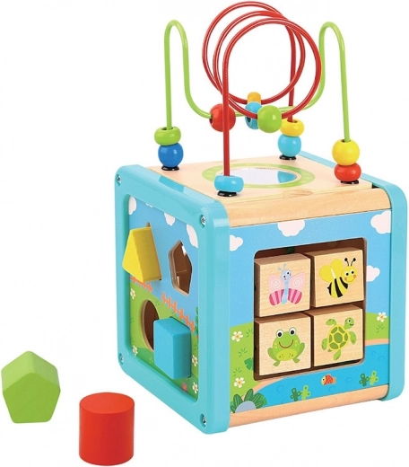 Cubo Labirinto in Legno