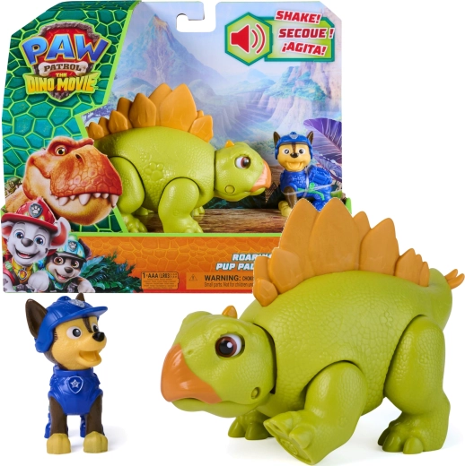 Spin Master Paw Patrol Dino: Chase con stegosauro interattivo (10 cm)