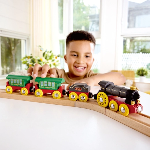Compatibile con le ferrovie in legno