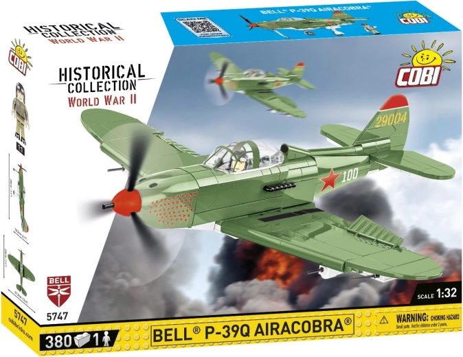 Cobi Bell P-39Q Airacobra kit di costruzione 1:32 (380 pezzi)