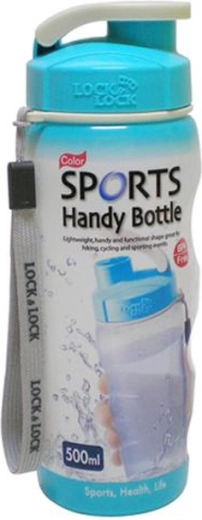 Borraccia in plastica 500 ml blu