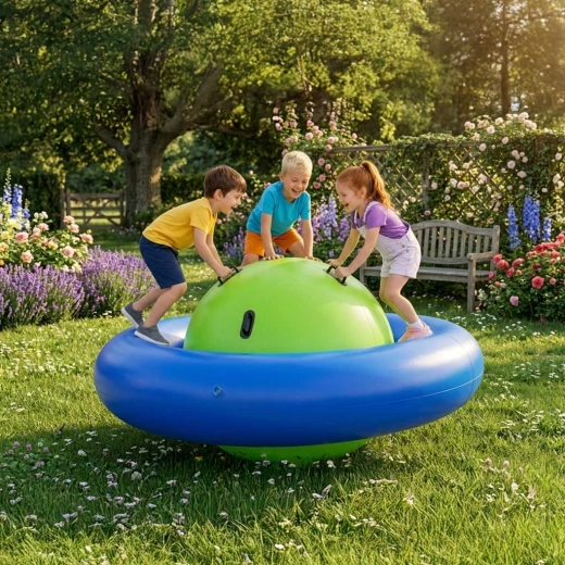 Grande struttura gonfiabile fino a 3 bambini