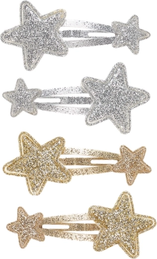 Souza! mollette per capelli con stelle, 4 pezzi
