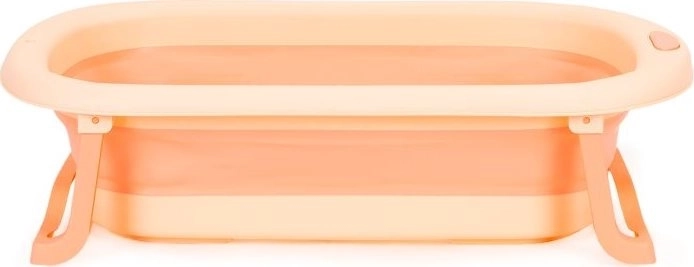 Vaschetta da bagno pieghevole per bambini con scarico ECOTOYS – Rosa