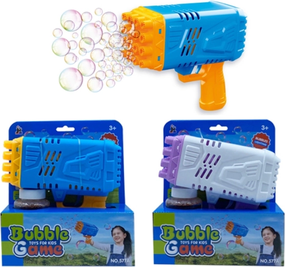 Pistola sparabolle Sparkys con due ugelli (36 e 16 fori)