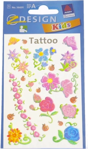 Tatuaggio con fiori