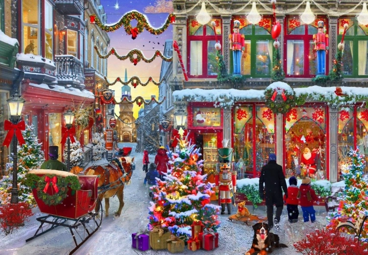 Puzzle Magia del Natale 1000 pezzi BLUEBIRD