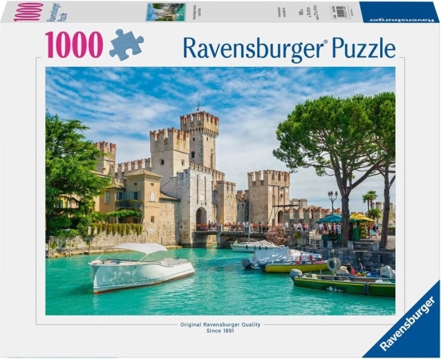 Puzzle Ravensburger Lago di Garda, Italia 1000 pezzi