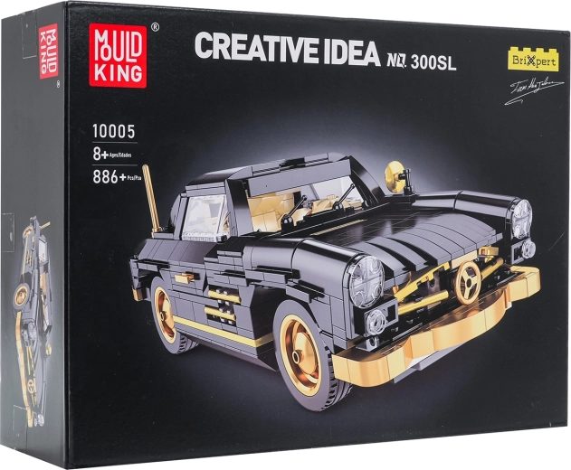 Set di costruzioni auto d'epoca da 886 pezzi