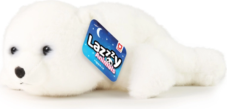 Orso bianco di peluche LAZZY ANIMALS 29 cm