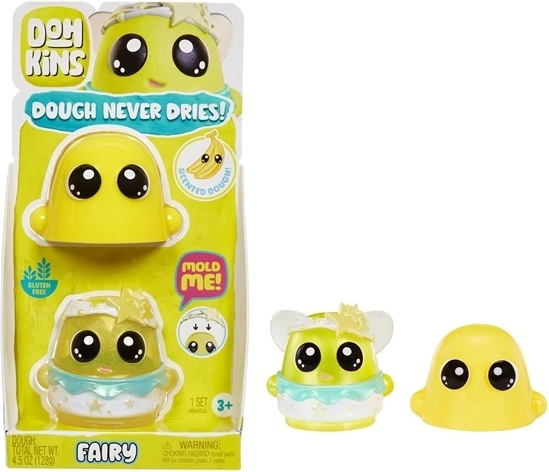 MGA DohKins fata FeeFee – statuina con pasta modellabile profumata (single pack)