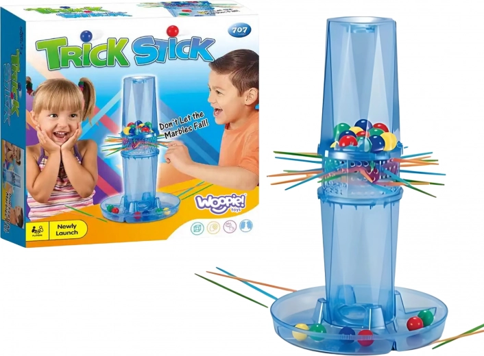 woopie gioco di abilità con sfere cadenti – estrai le bacchette