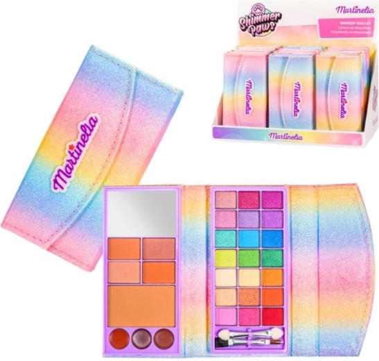 Beauty case per bambini con glitter - 1 pezzo