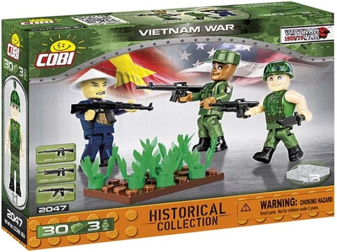 Cobi Historical Collection Vietnam War set da 3 minifigure