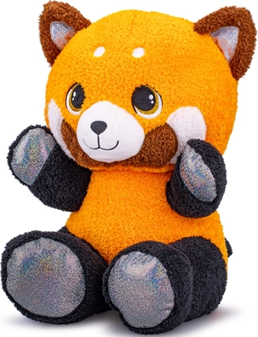 Panda rossa di peluche seduta 16,5 cm