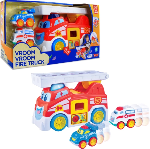 Autopompa con luci e suoni HAP-P-KID