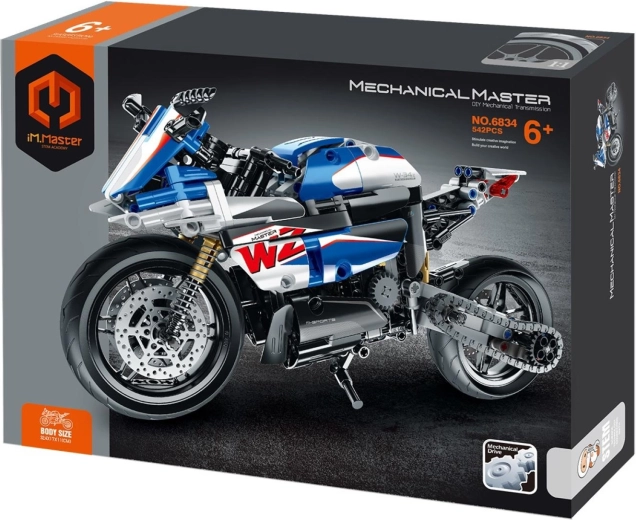 Set di costruzioni iM.Master moto sportiva meccanica 542 pezzi