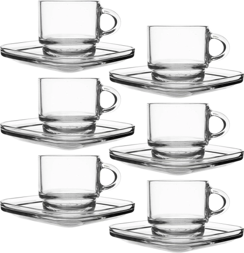 Set di 6 tazze per un espresso perfetto