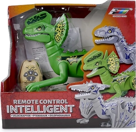 Dinosauro RC verde