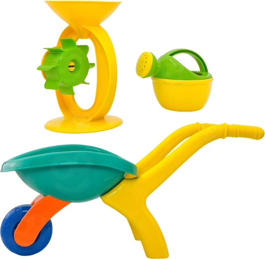 Carriola per una vera “costruzione” di sabbia