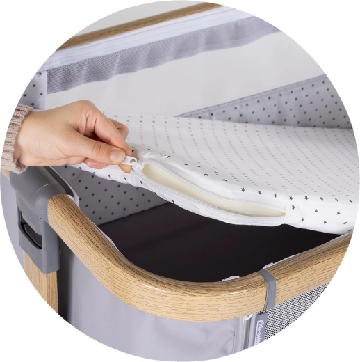 Materasso pratico con rivestimento sfoderabile