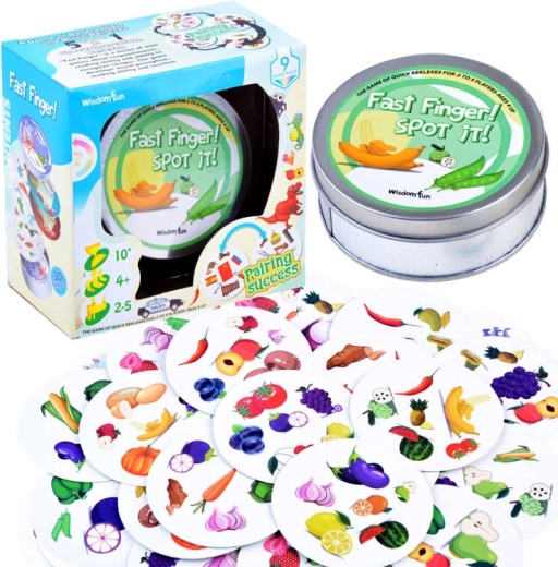 Veloce gioco di prontezza frutta e verdura