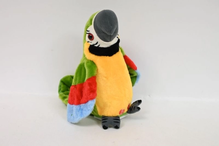 Pappagallo di peluche interattivo ripetitore