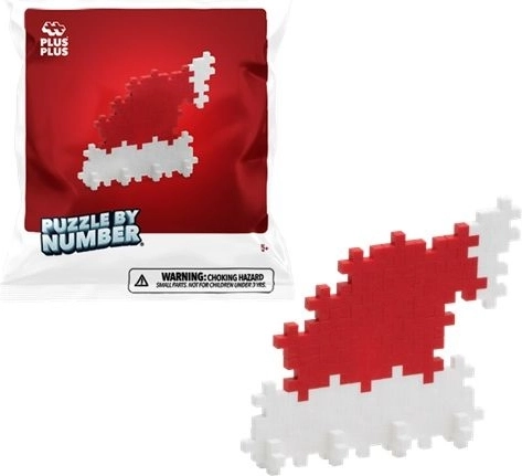 Plus Plus sacchetto natalizio con costruzioni
