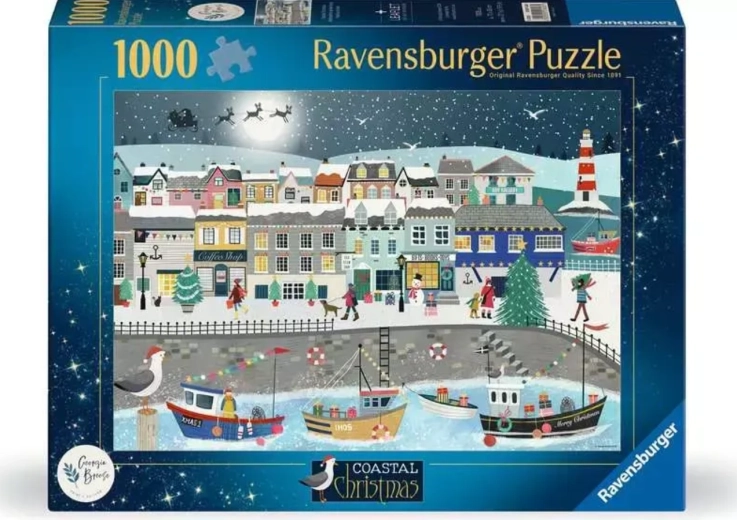 Puzzle Ravensburger Natale sulla costa 1000 pezzi